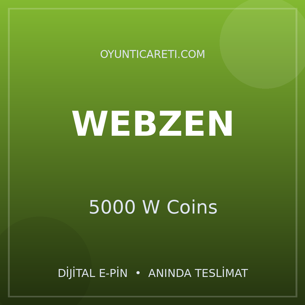 Webzen 5000 W Coins