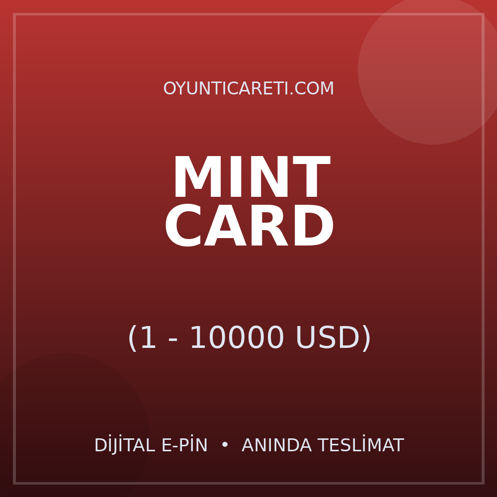 Mint Card (1 - 10000 USD)