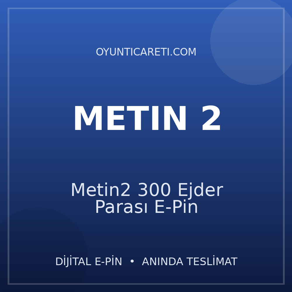 Metin2 300 Ejder Parası E-Pin