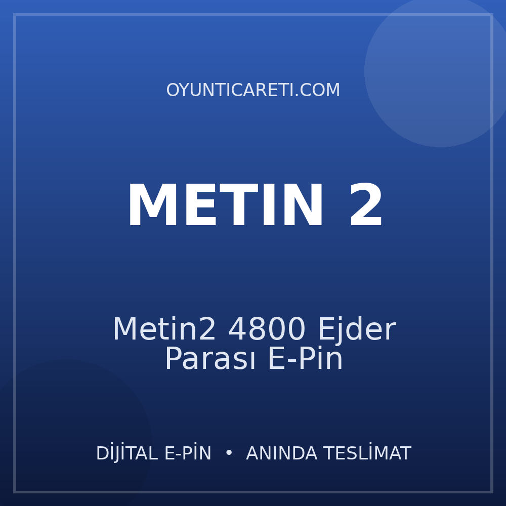 Metin2 4800 Ejder Parası E-Pin