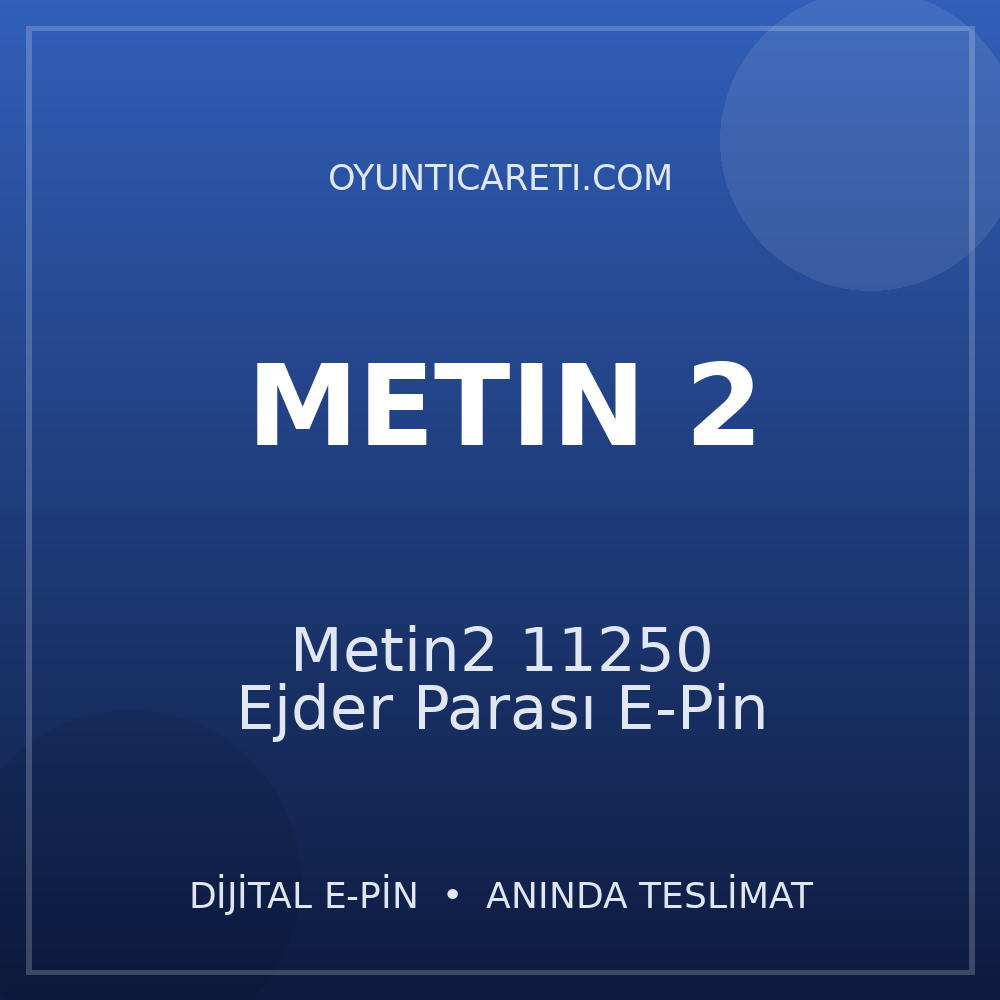 Metin2 11250 Ejder Parası E-Pin