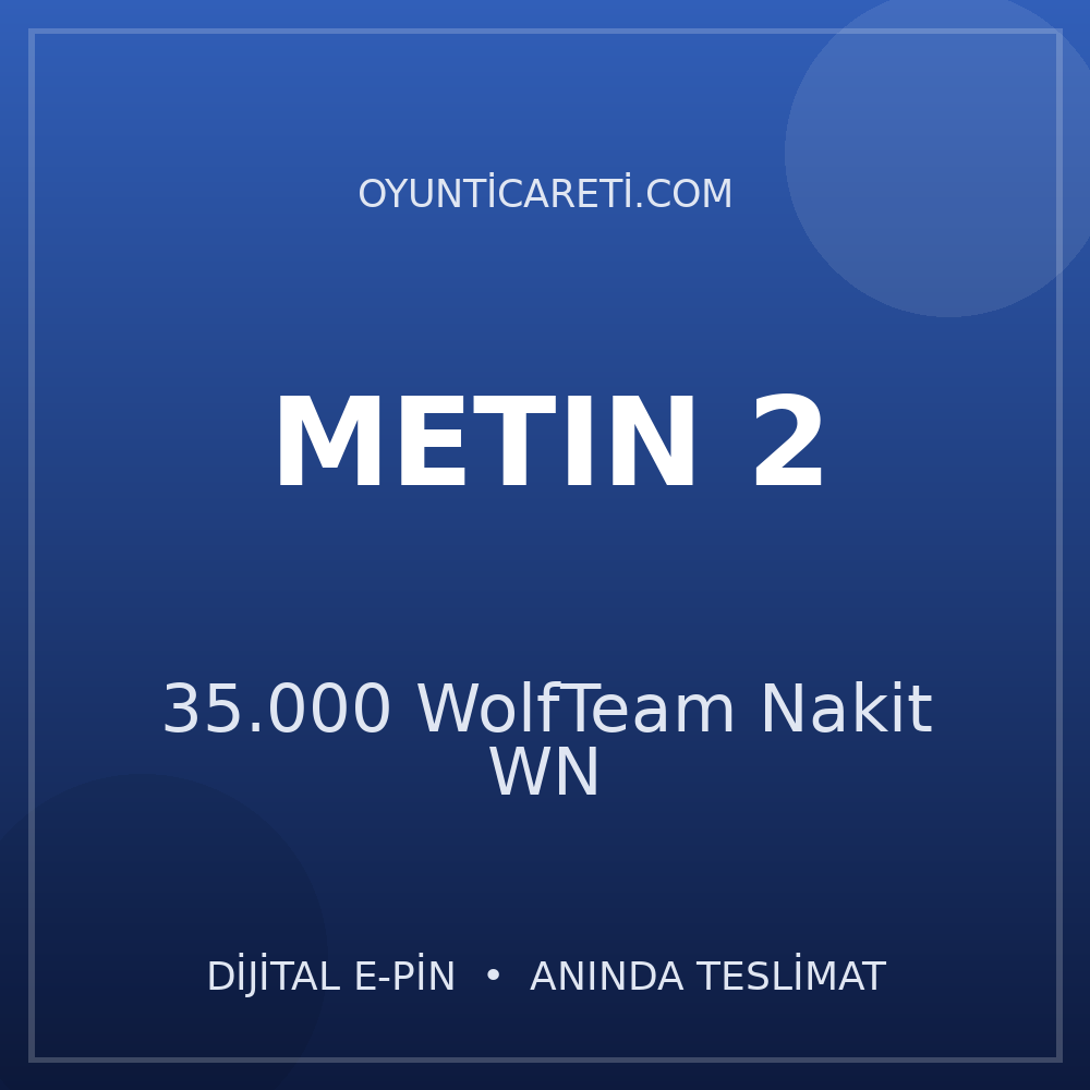 35.000 WolfTeam Nakit WN