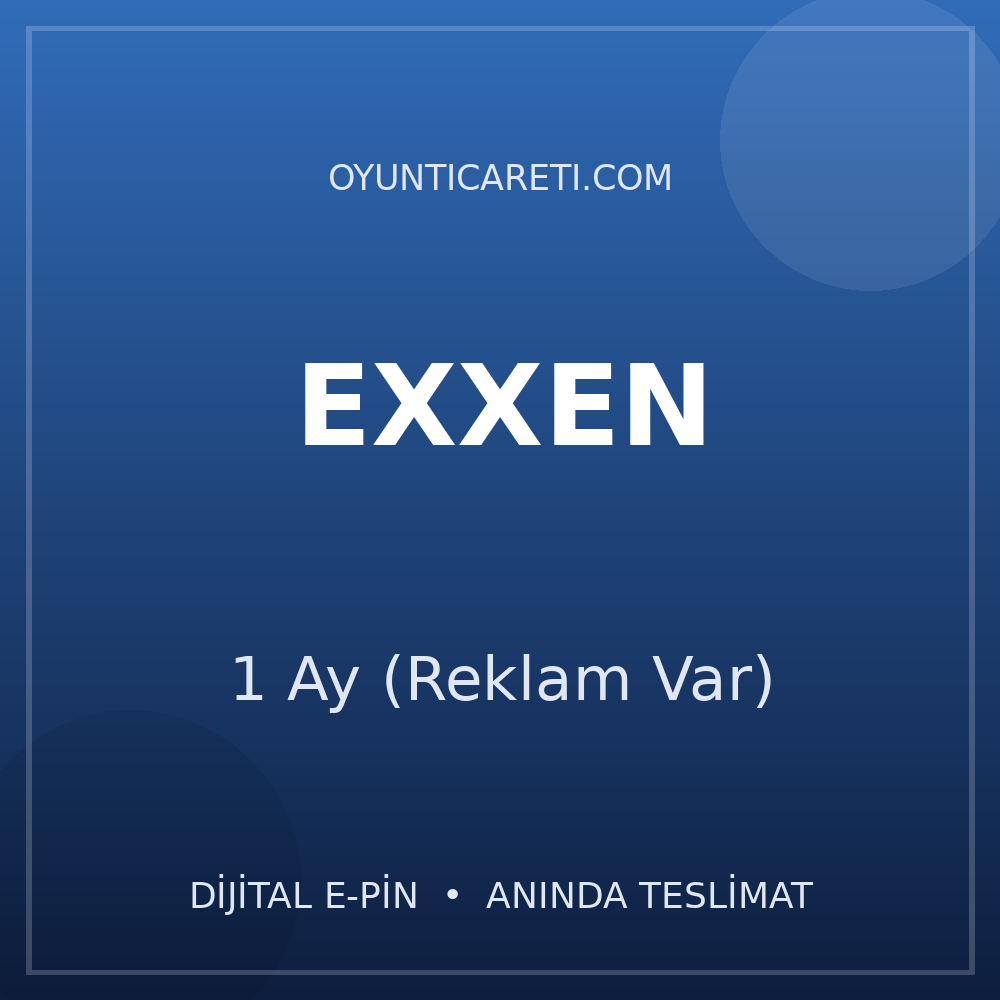 Exxen 1 Ay (Reklam Var)