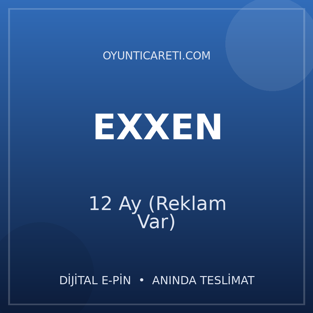Exxen 12 Ay (Reklam Var)