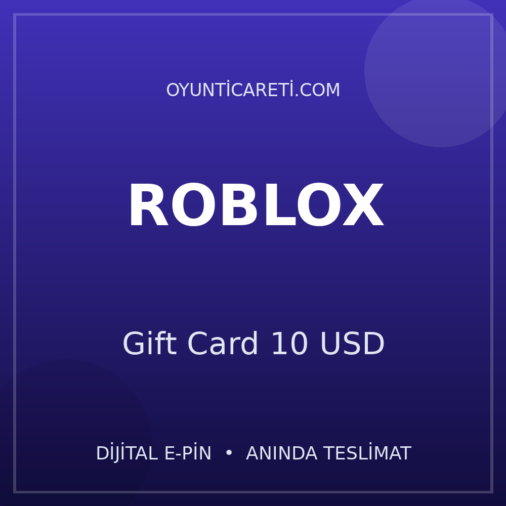 Roblox Gift Card 10 USD