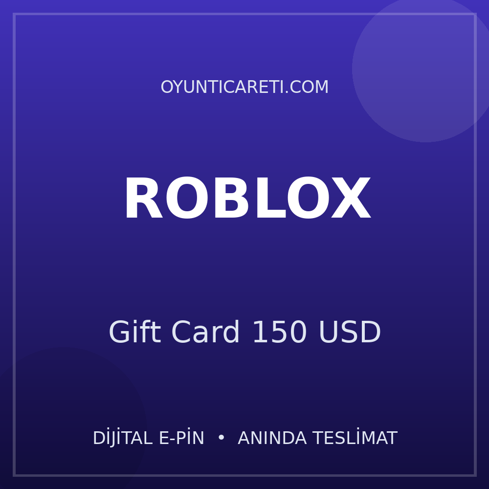 Roblox Gift Card 150 USD