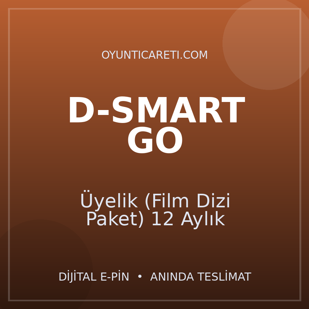 D-Smart GO Üyelik (Film Dizi Paket) 12 Aylık