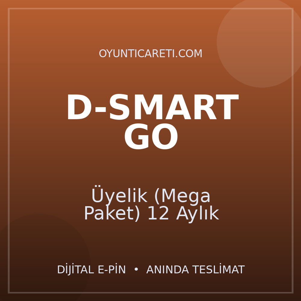 D-Smart GO Üyelik (Mega Paket) 12 Aylık