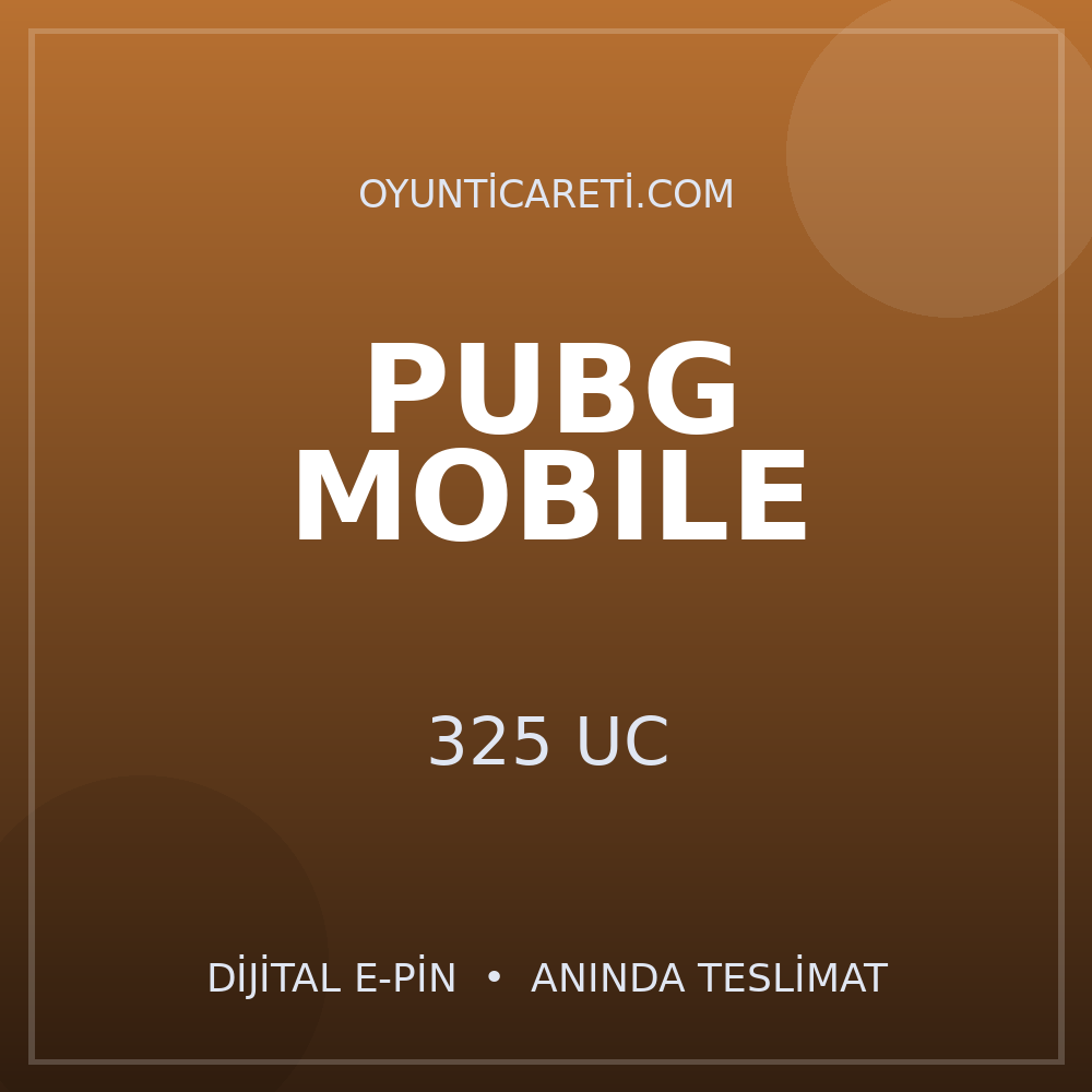 PUBG Mobile 325 UC