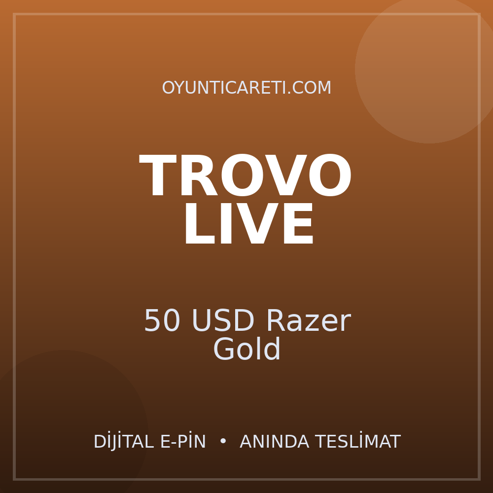 Trovo Live 50 USD Razer Gold