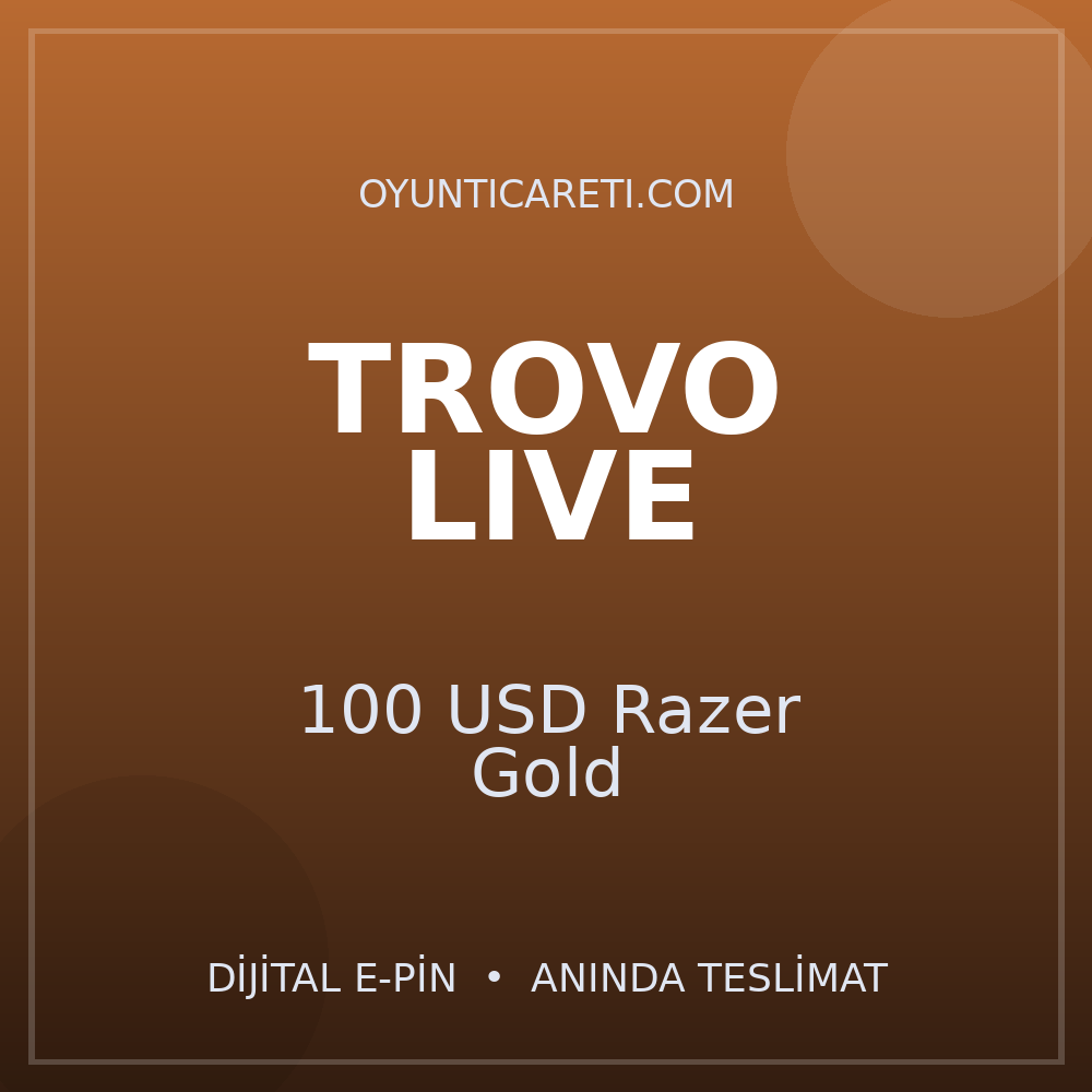 Trovo Live 100 USD Razer Gold
