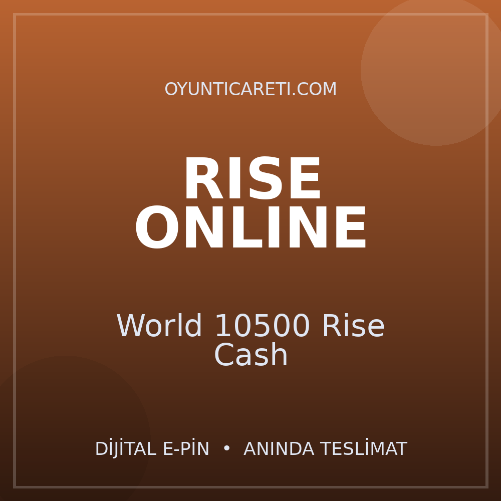 Rise Online World 10500 Rise Cash