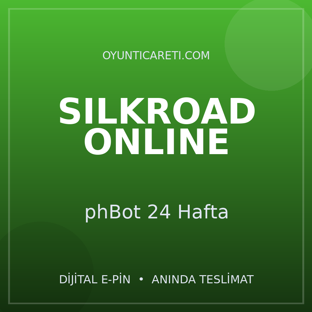 Silkroad Online phBot 24 Hafta