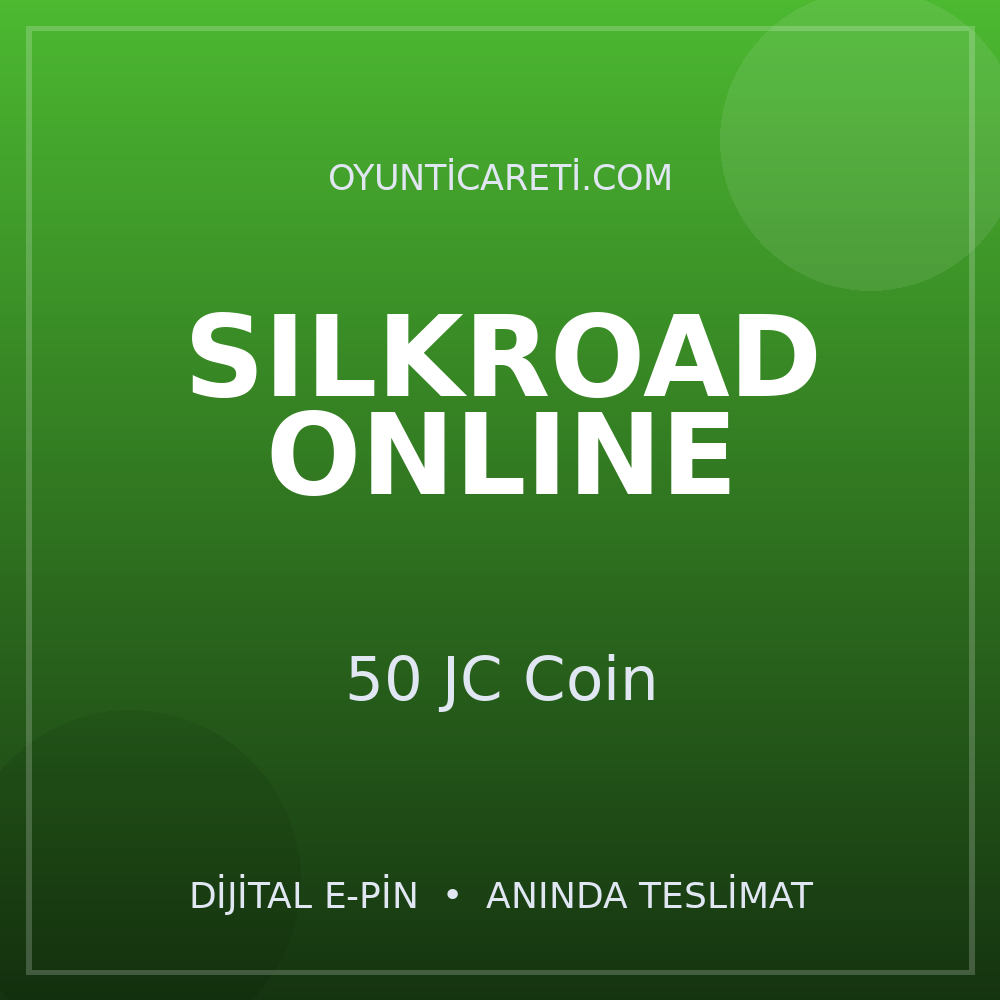 Silkroad 50 JC Coin