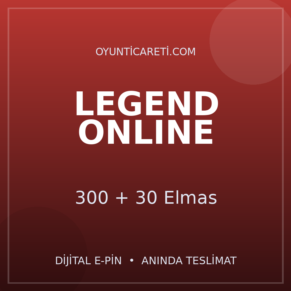 Legend Online 300 + 30 Elmas