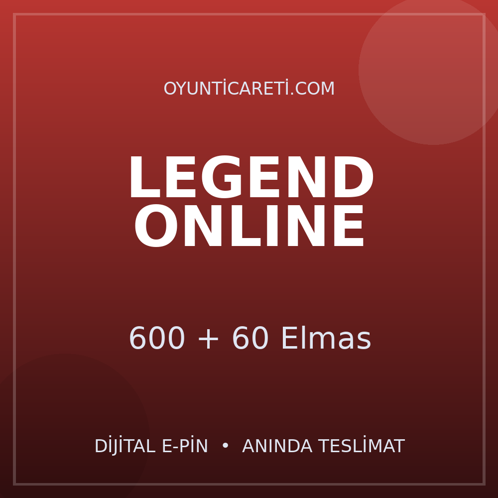 Legend Online 600 + 60 Elmas