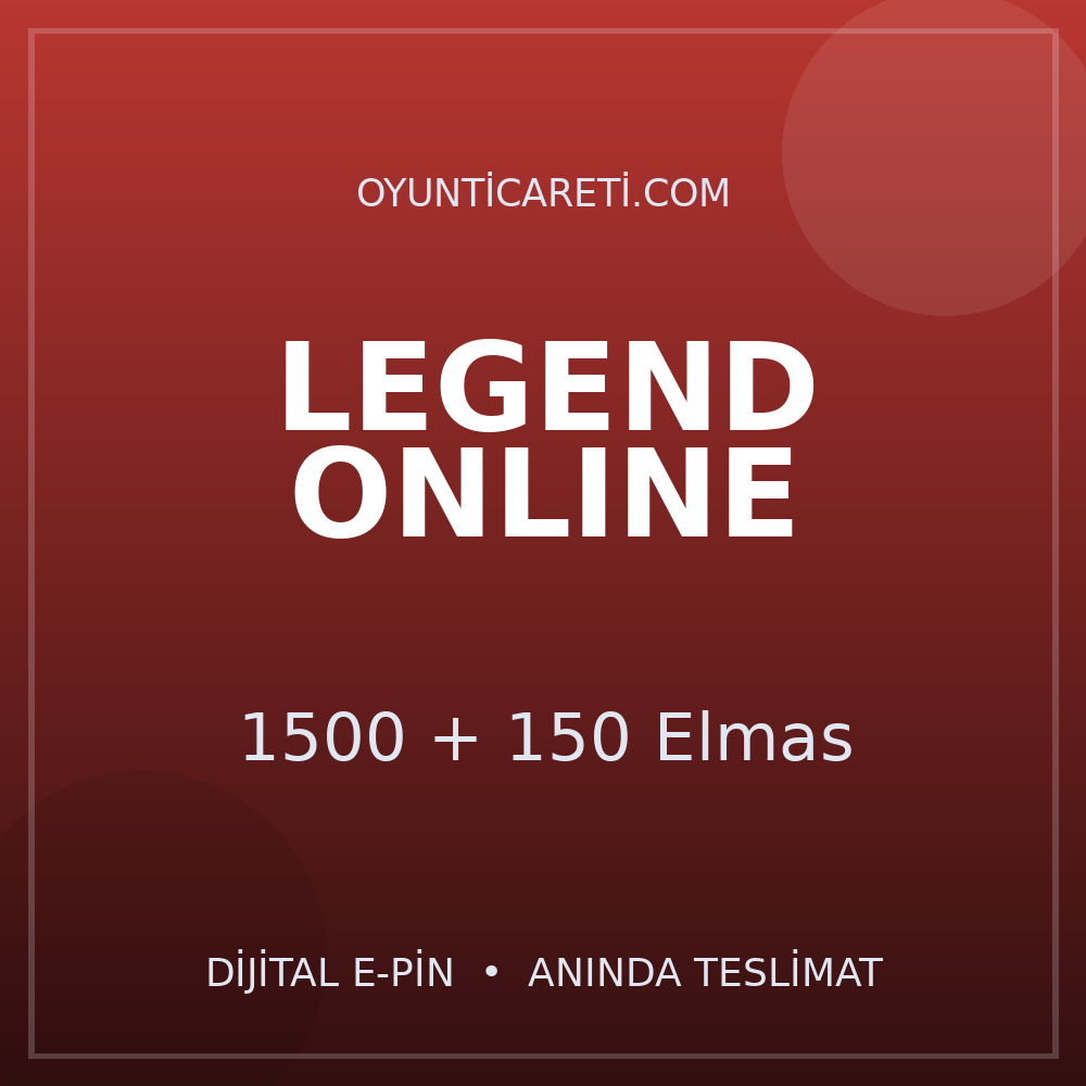 Legend Online 1500 + 150 Elmas