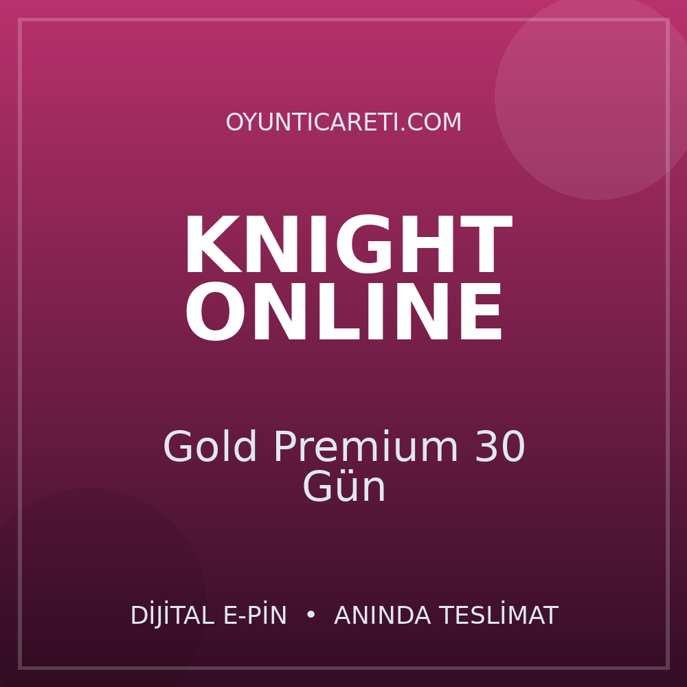 Gold Premium 30 Gün