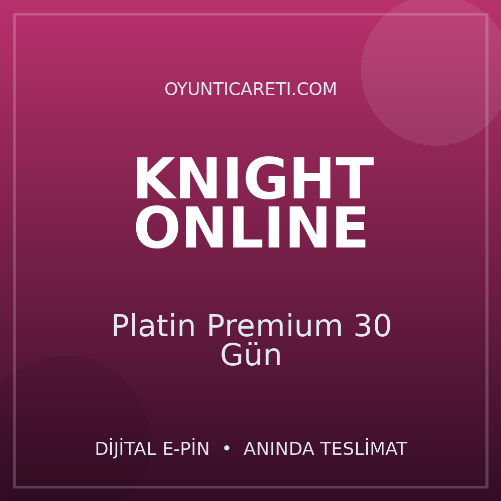 Platin Premium 30 Gün