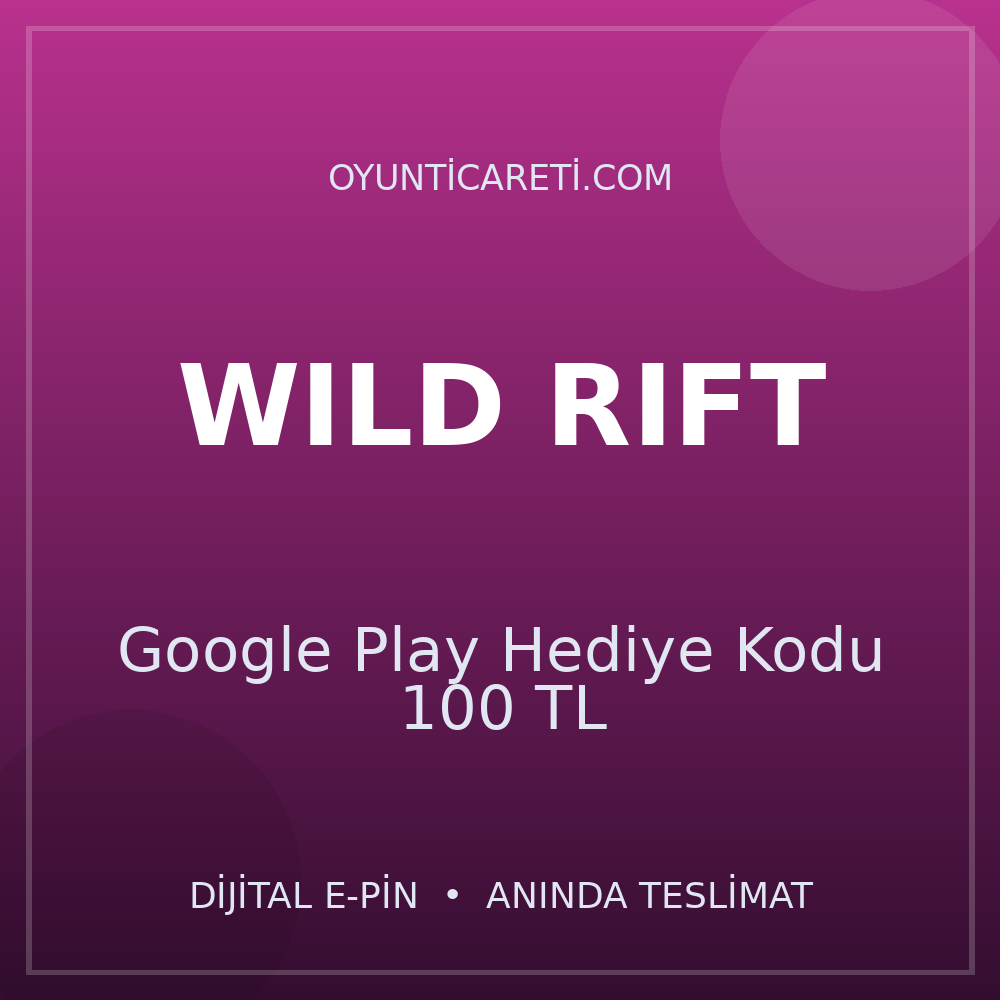 Google Play Hediye Kodu 100 TL