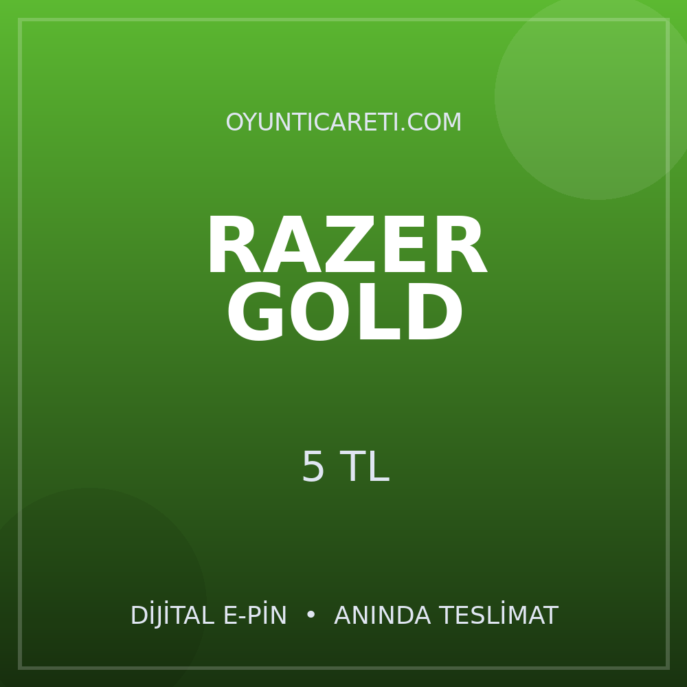 Razer Gold 5 TL