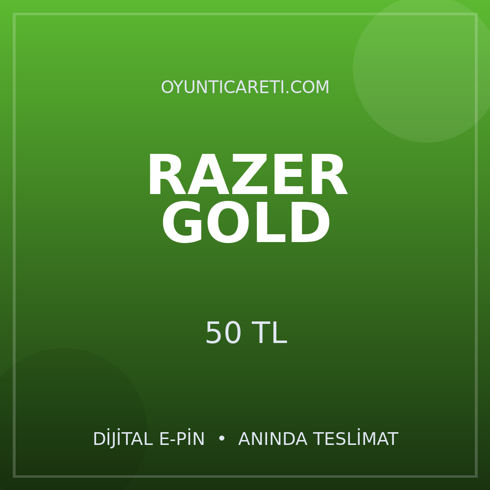 Razer Gold 50 TL