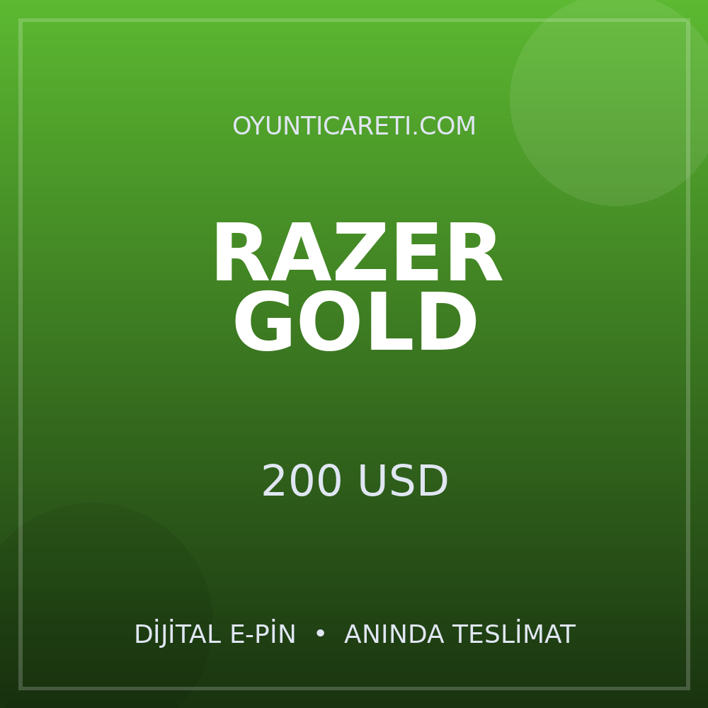 Razer Gold 200 USD