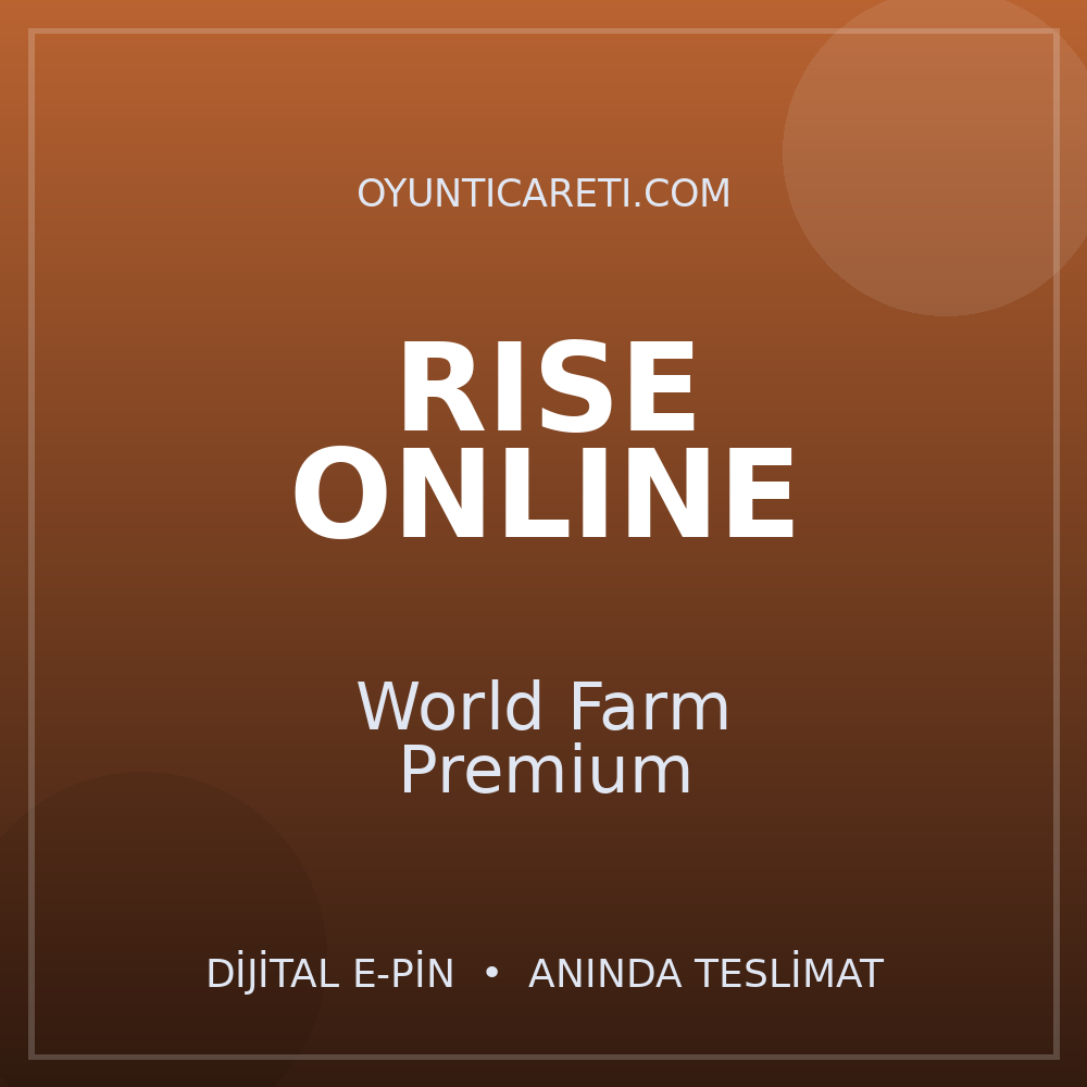 Rise Online World Farm Premium