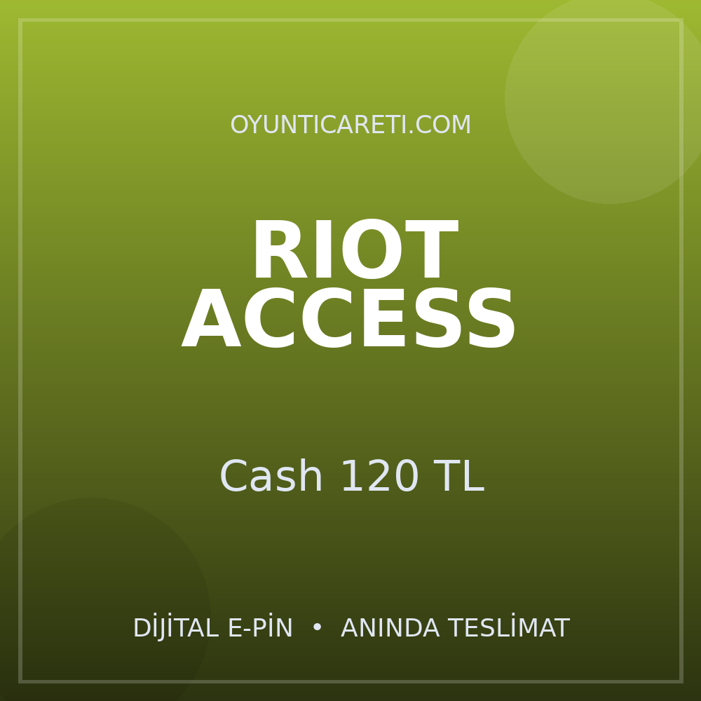 Riot Cash 120 TL