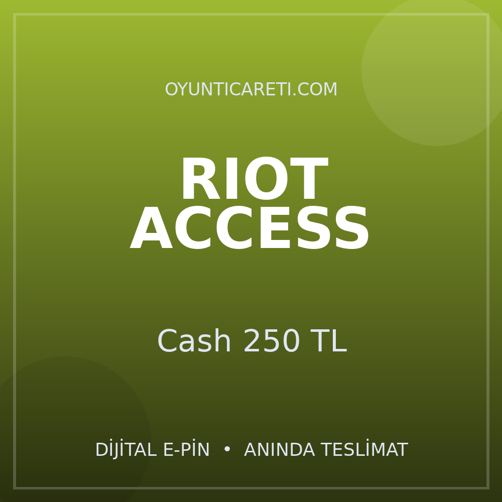 Riot Cash 250 TL