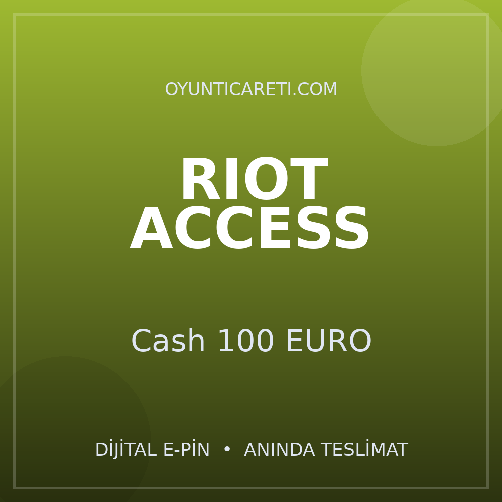 Riot Cash 100 EURO