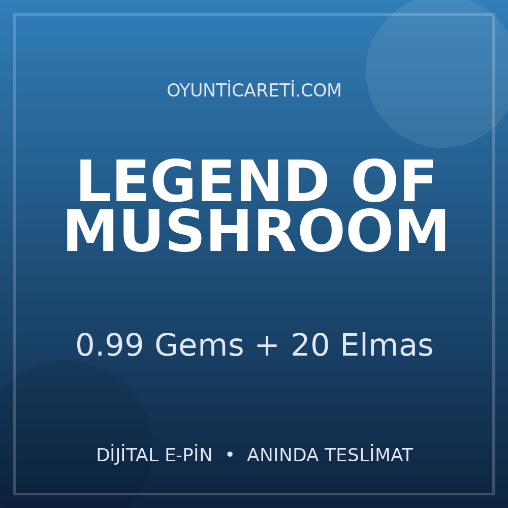 Legend of Mushroom 0.99 Gems + 20 Elmas