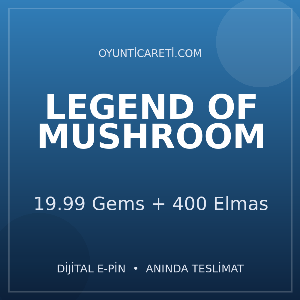 Legend of Mushroom 19.99 Gems + 400 Elmas