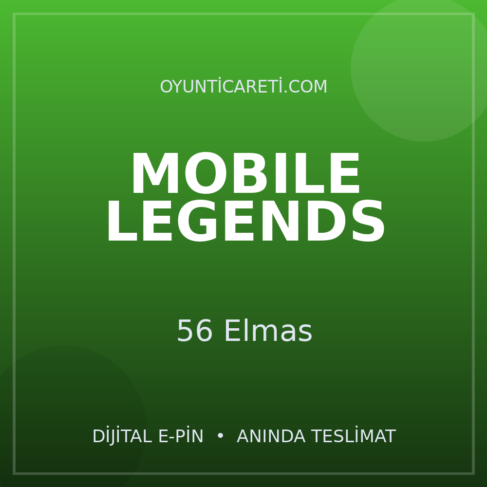 Mobile Legends 56 Elmas