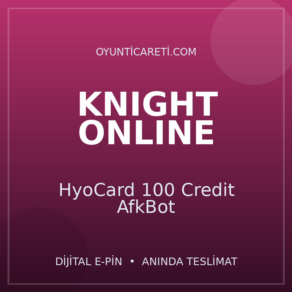HyoCard 100 Credit AfkBot