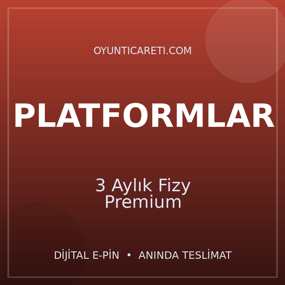 3 Aylık Fizy Premium