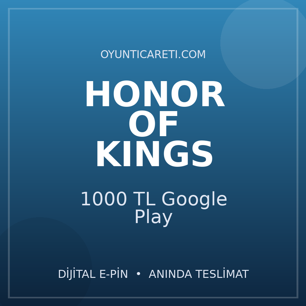 Honor of Kings 1000 TL Google Play
