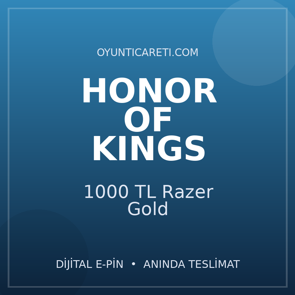 Honor of Kings 1000 TL Razer Gold