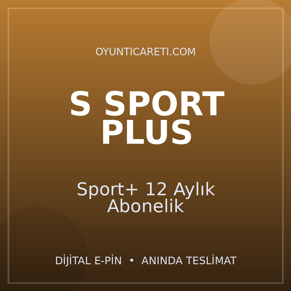 S Sport+ 12 Aylık Abonelik