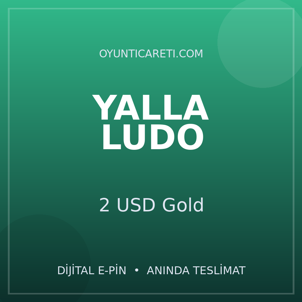 Yalla Ludo 2 USD Gold