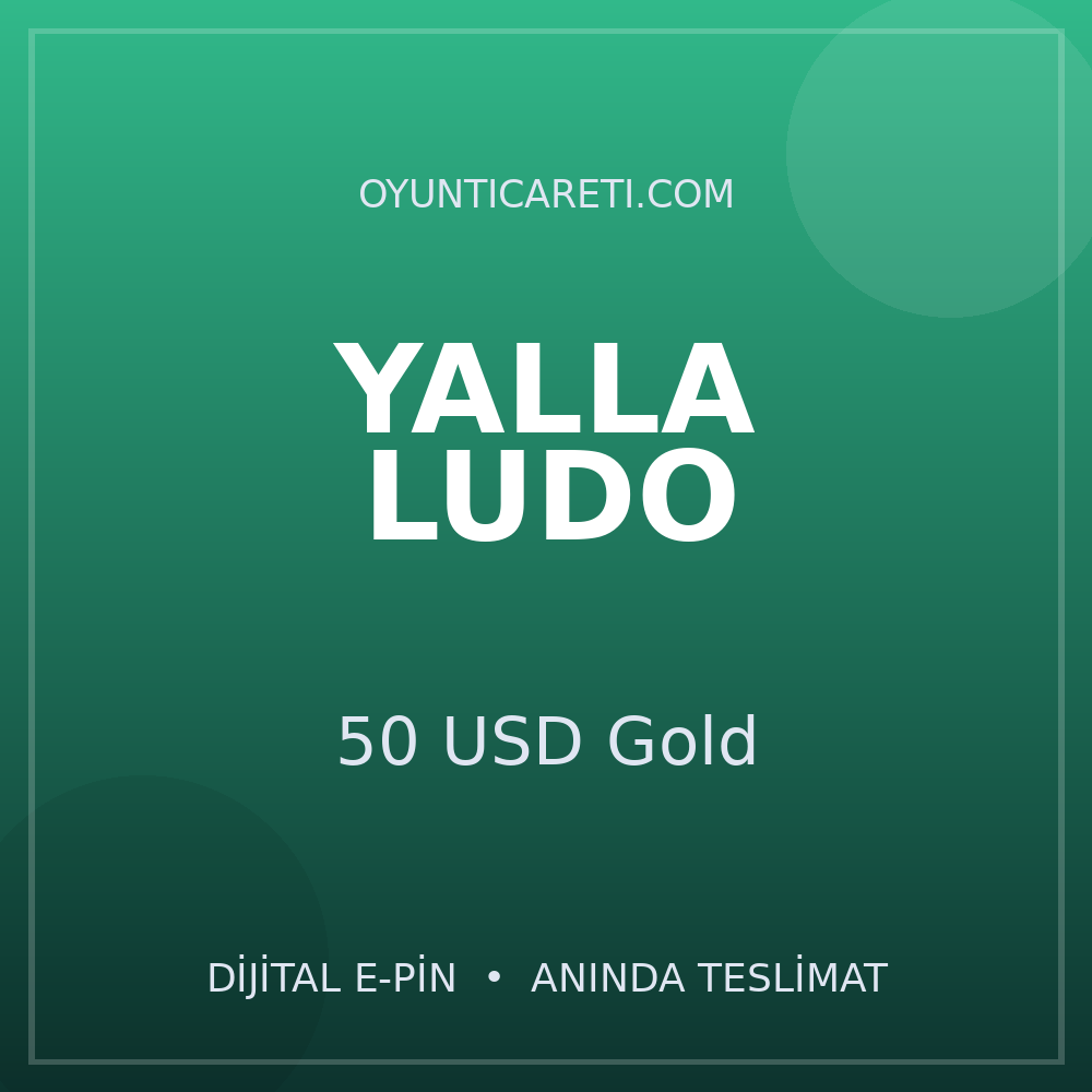 Yalla Ludo 50 USD Gold