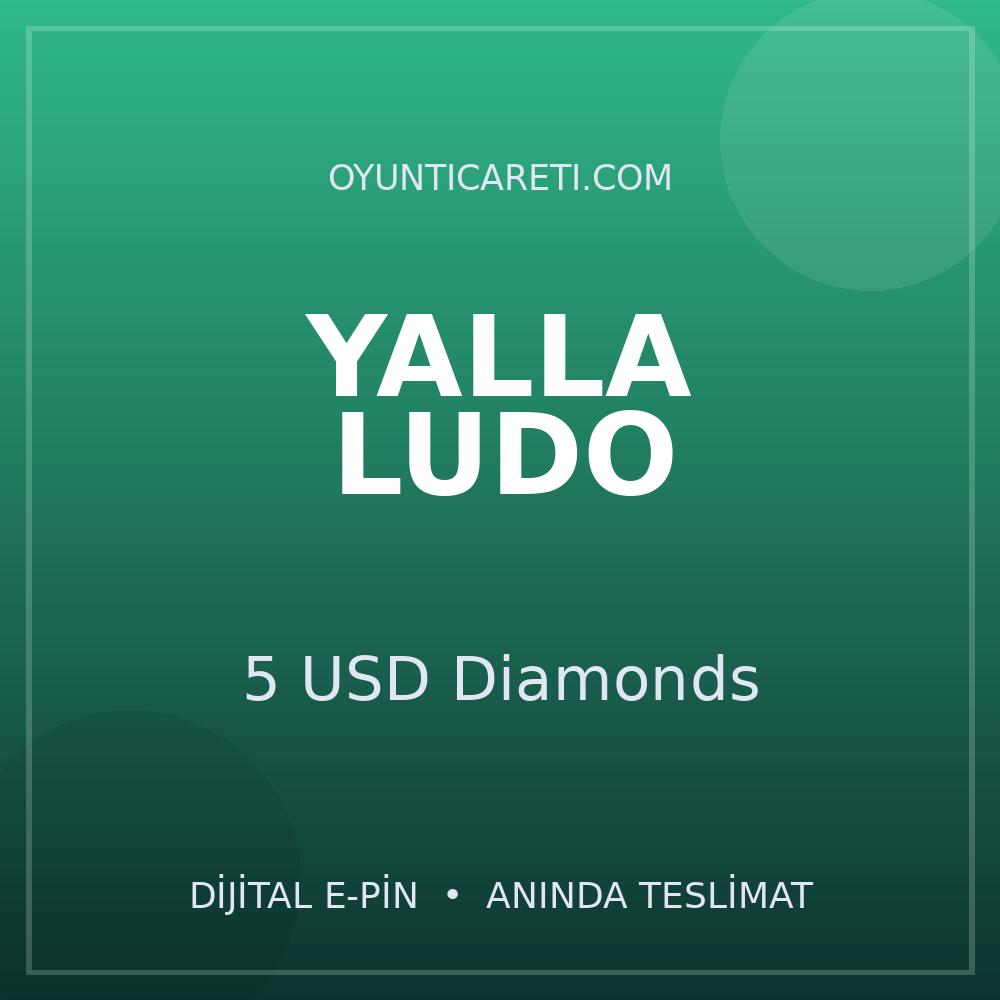 Yalla Ludo 5 USD Diamonds