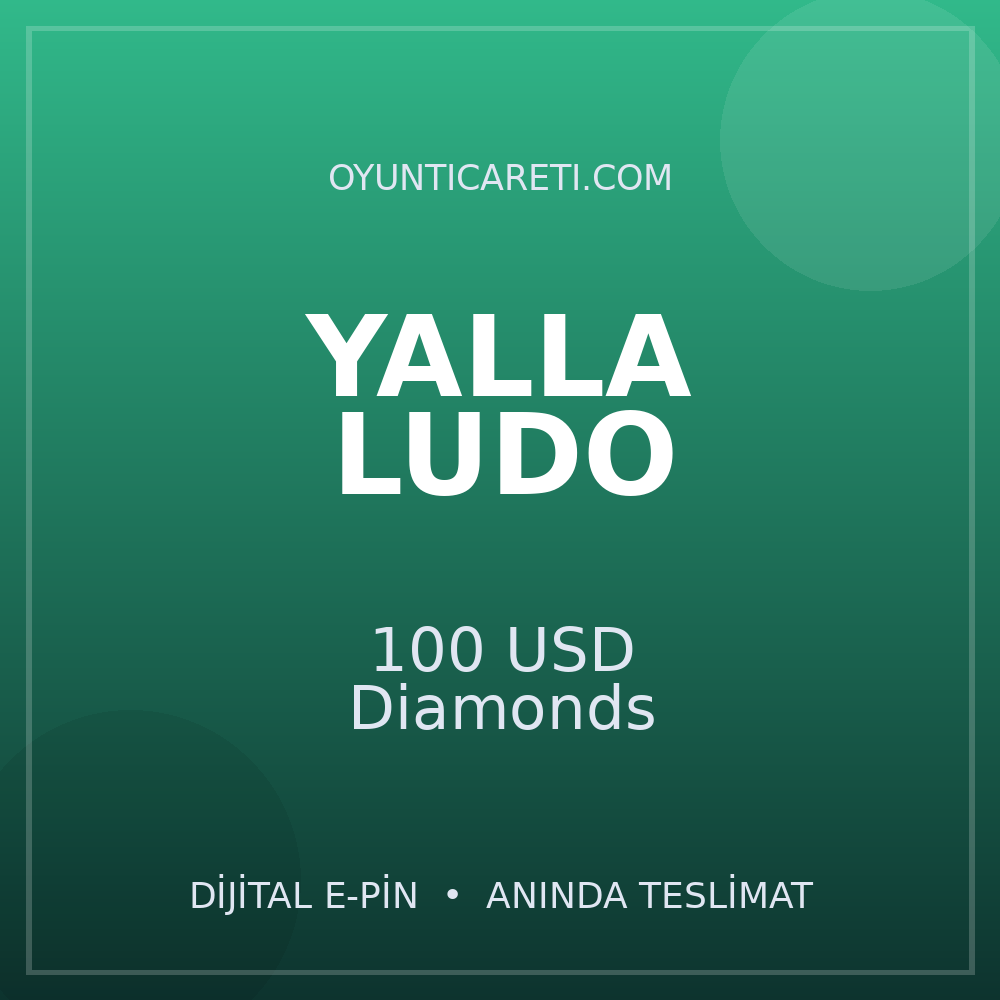 Yalla Ludo 100 USD Diamonds