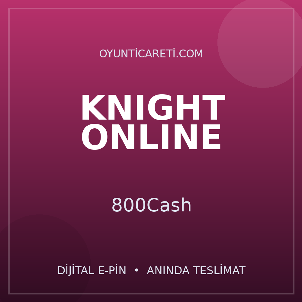 Knight Online 800Cash