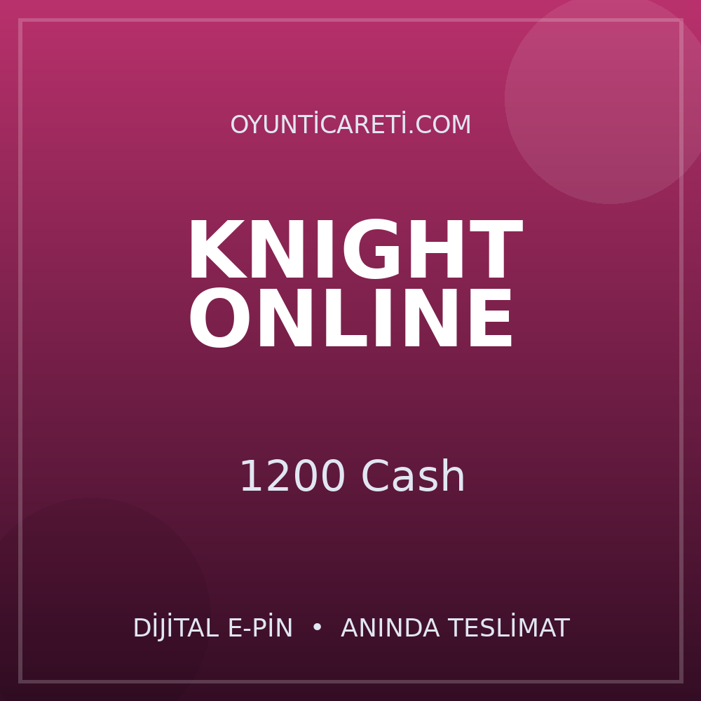Knight Online 1200 Cash