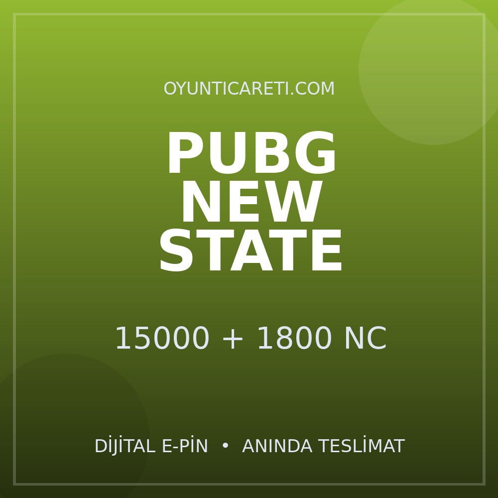 Pubg New State 15000 + 1800 NC