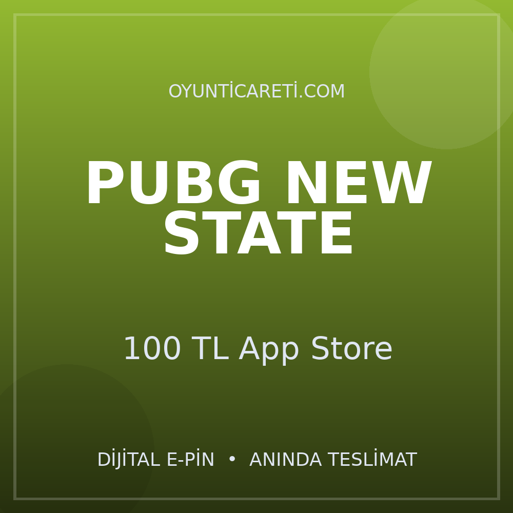 Pubg New State 100 TL App Store