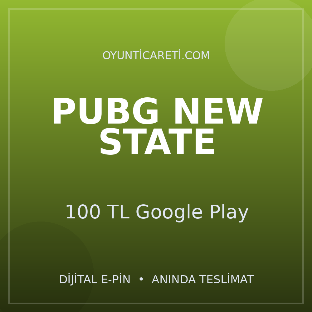 Pubg New State 100 TL Google Play