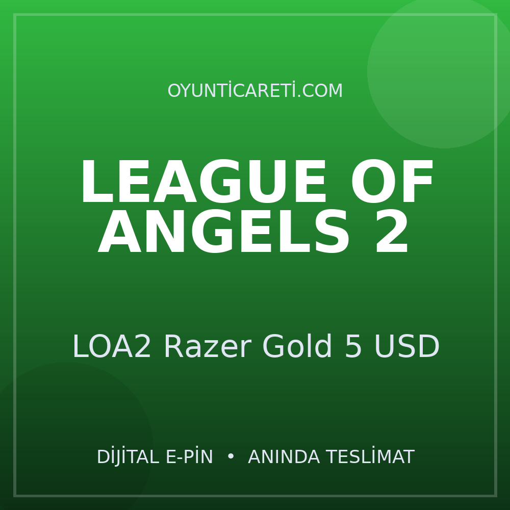 LOA2 Razer Gold 5 USD