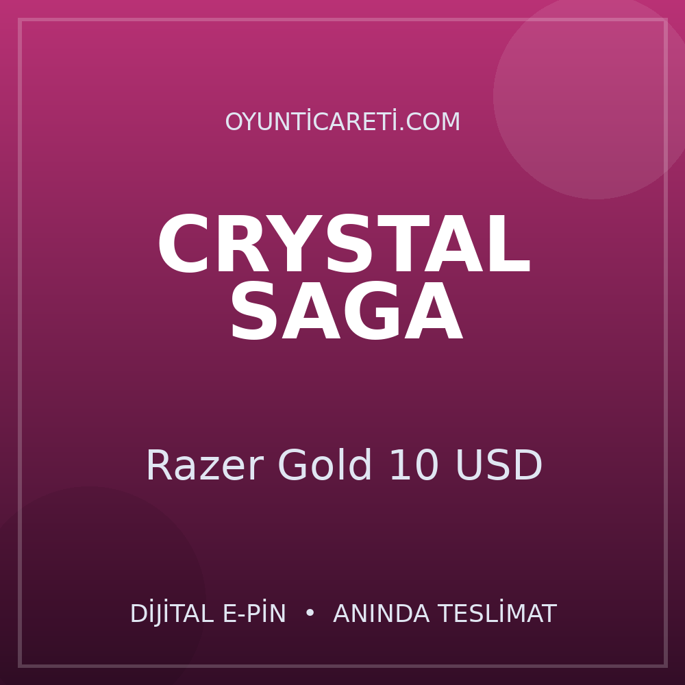 Crystal Saga Razer Gold 10 USD